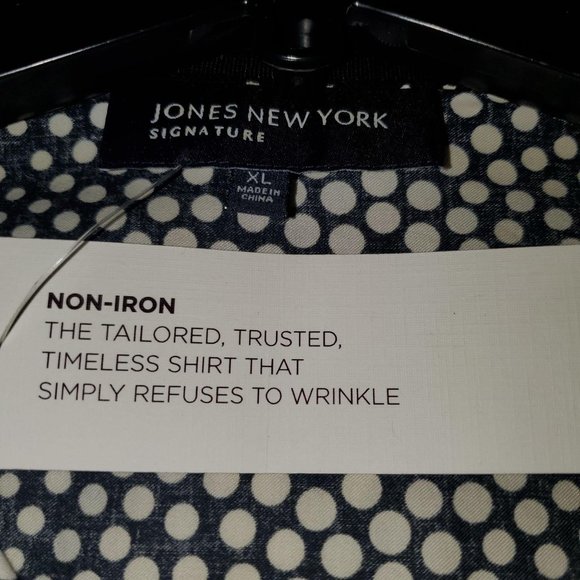 JONES NEW YORK SIGNATURE BLOUSE - Picture 7 of 7